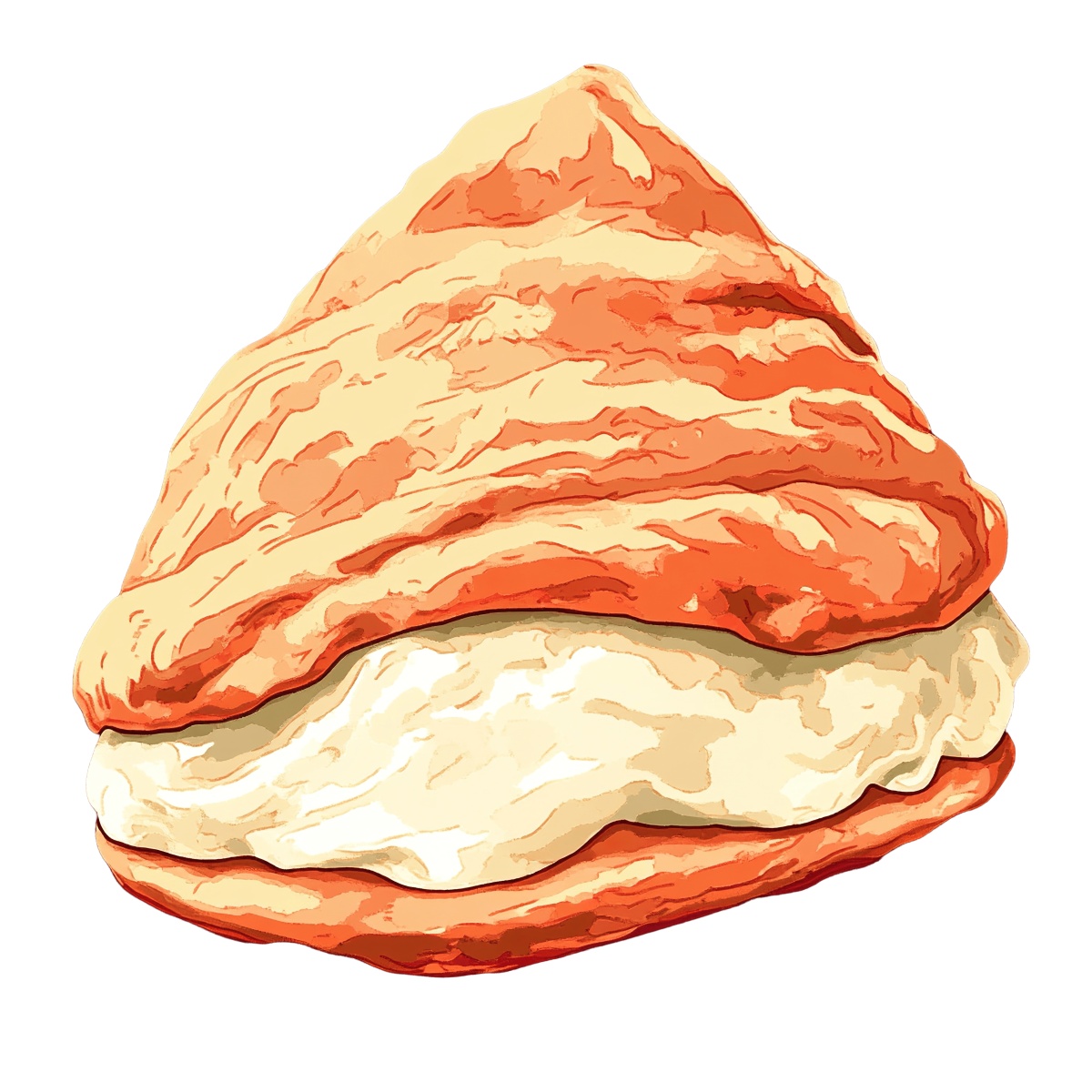 Cranberry muffin with fresh cranberries.