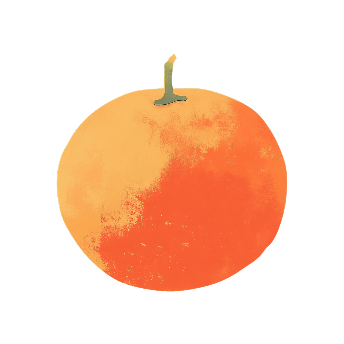 Orange fruit with textured surface.